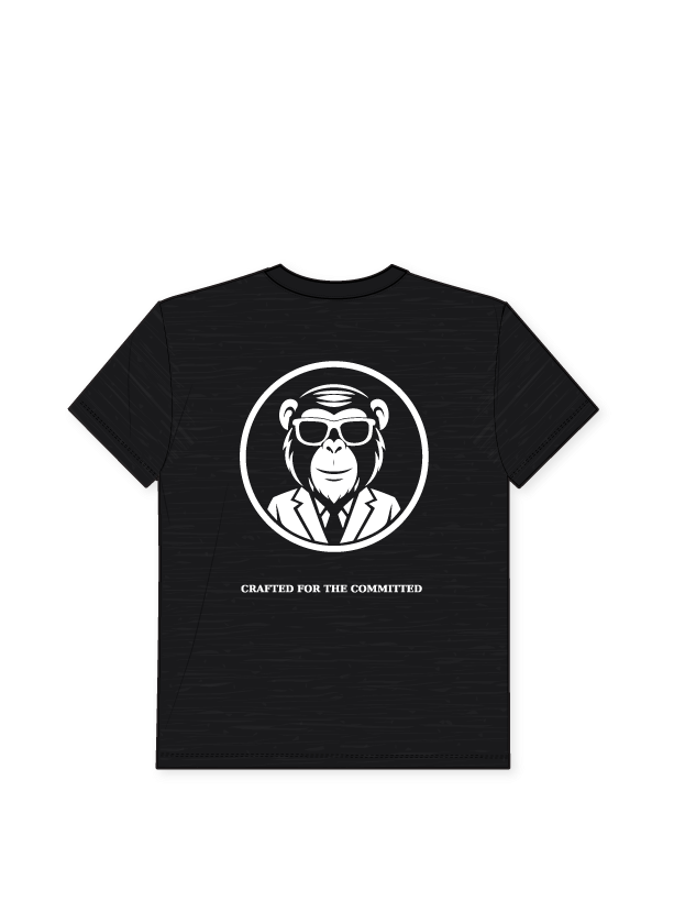 The Committed Tee 'Black'