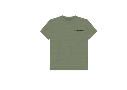 The Committed Tee 'Green/Black'