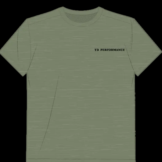 The Committed Tee 'Green/Black'