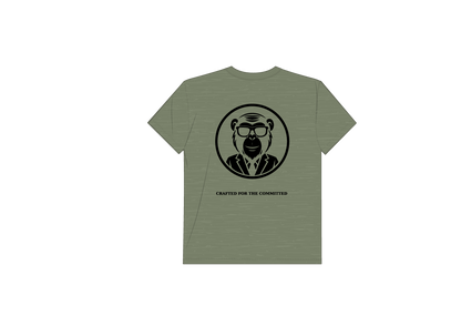 The Committed Tee 'Green/Black'