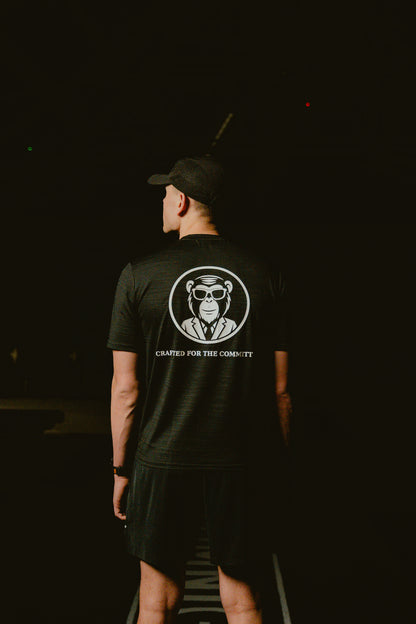 The Committed Tee 'Black'