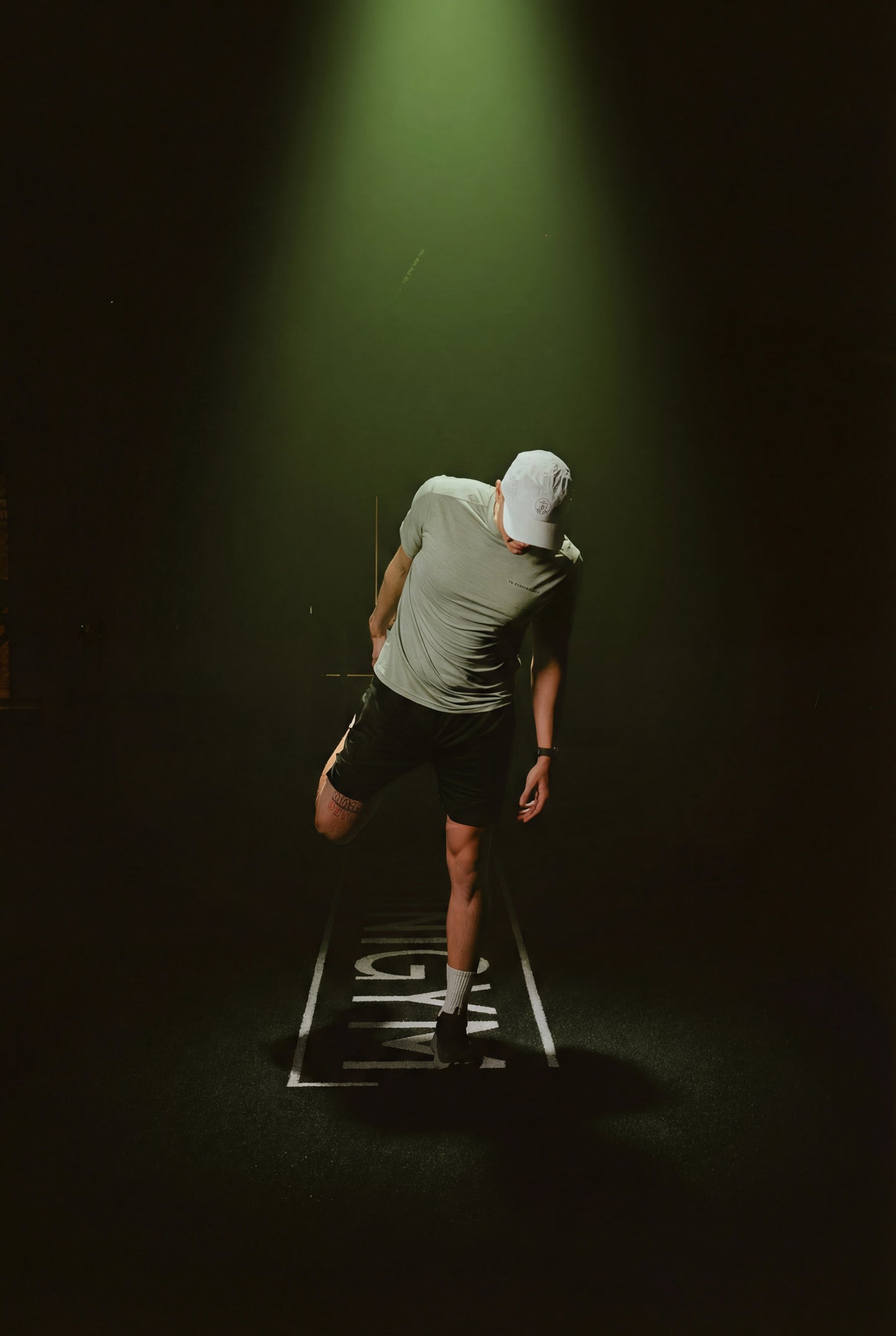 The Committed Tee 'Green/Black'