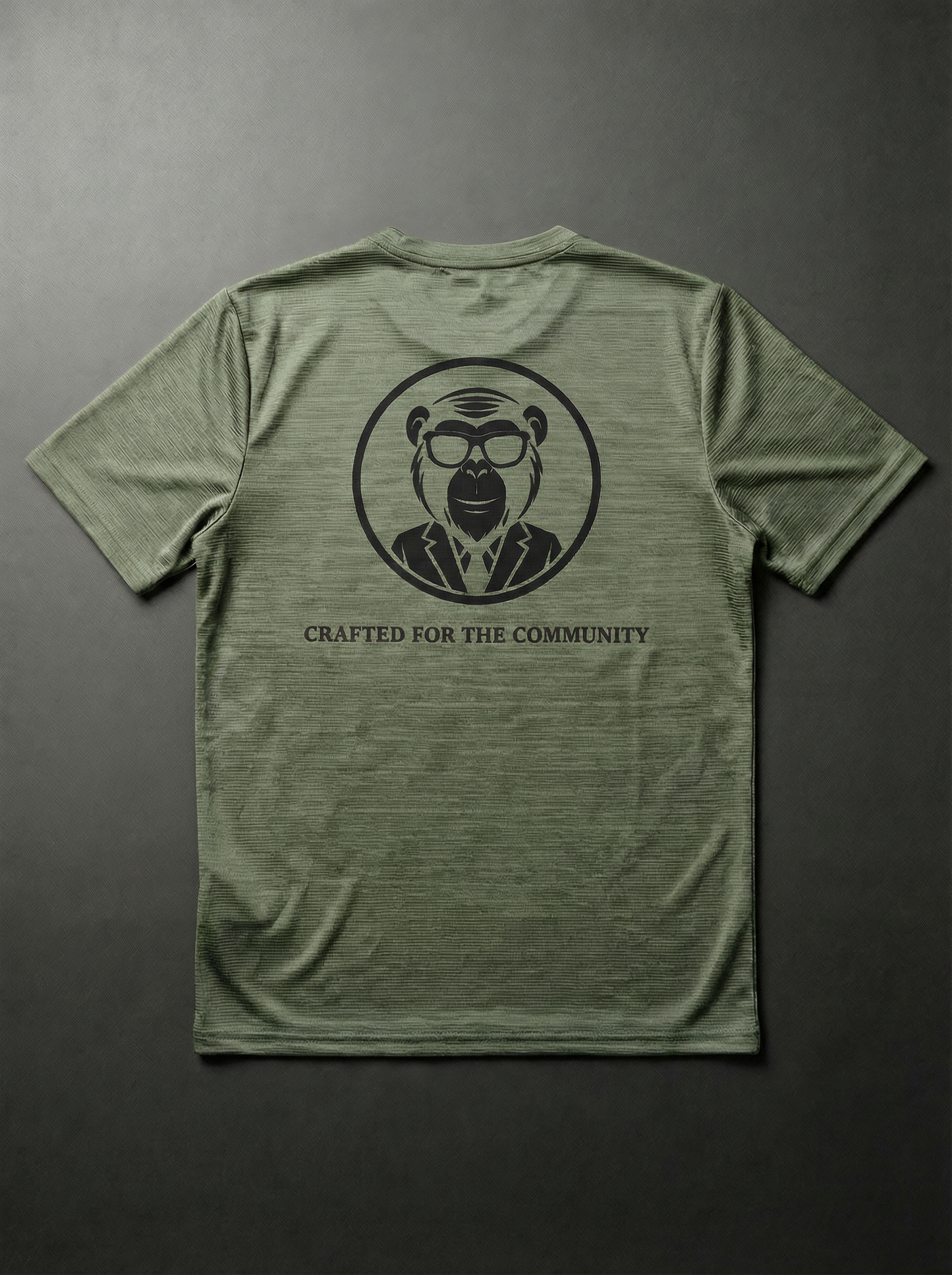 The Committed Tee 'Green/Black'