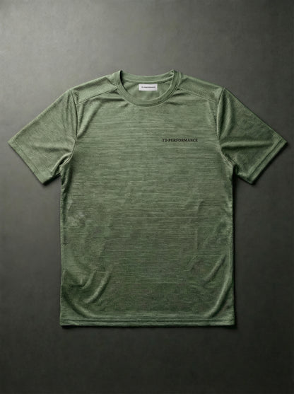 The Committed Tee 'Green/Black'